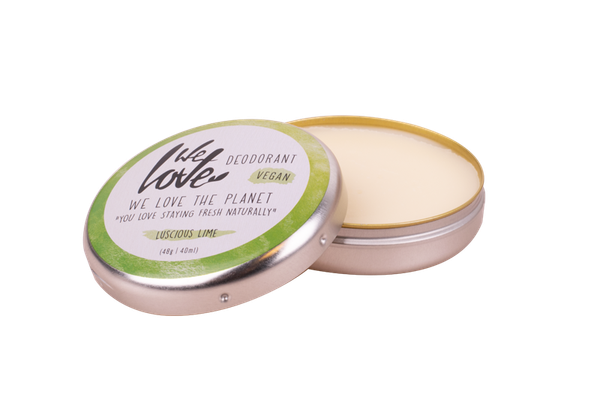 We Love The Planet voidemainen deodorantti - Luscious Lime 48g